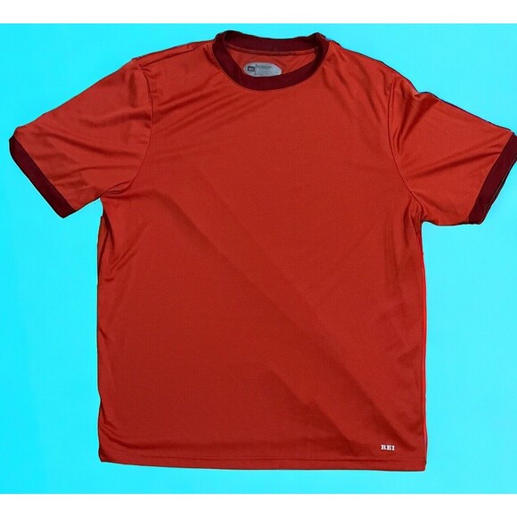 REI Co-op Shirt‎ Men's OXT Fleet Short-Sleeve Running T-Shirt Size Medium EUC - Picture 1 of 6